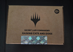 SEALED Secret Lair Commander Deck Raining Cats and Dogs Magic The Gathering MTG - Image 1