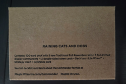 SEALED Secret Lair Commander Deck Raining Cats and Dogs Magic The Gathering MTG - Image 3