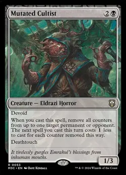 Mutated Cultist-Modern Horizons 3 Commander-Regular-53-LP - Image 1