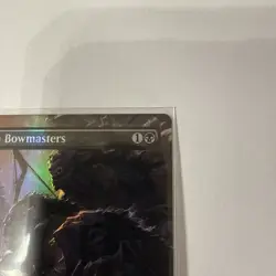 MTG Magic Lord of the Rings #433 Orcish Bowmasters Rare Borderless Foil - Image 4