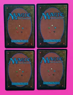Magic the Gathering MTG Legends EMERALD DRAGONFLY X4 VLP/EX C 1994 PLAYSET Nice - Image 2