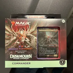 MTG Duskmourn Endless Punishment Commander Deck - DSC House of Horror - *NEW* - Image 1