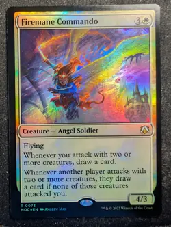 Firemane Commando - Foil - March of the Machine Commander (MTG) - Image 1