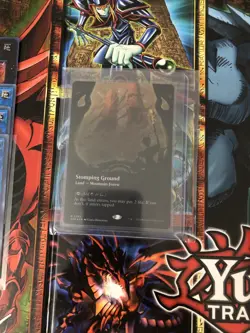 MTG Magic The Gathering Stomping Ground (Borderless) Edge of Eternities 0283 NM - Image 1