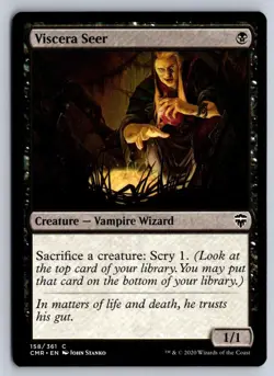 Viscera Seer 158 Common Commander Legends Magic: The Gathering Near Mint - Image 1