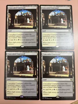 4x Concealed Courtyard Kaladesh Regular - Image 1