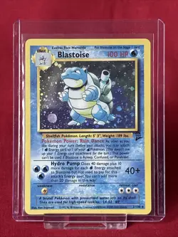 Blastoise 2/138 Holo Base Set 2 Pokemon Card LP Condition (T117) - Image 1