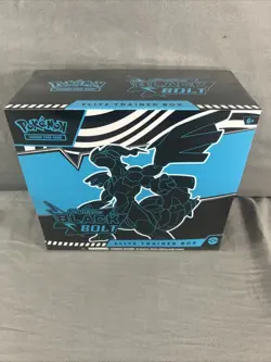 Pokemon TCG Scarlet & Violet Black Bolt Elite Trainer Box English - Image 1