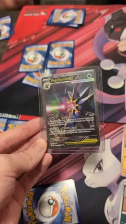 Mega Starmie Ex - SIR SAR 118/088 English Pokemon TCG Perfect Order PTCG - Image 1