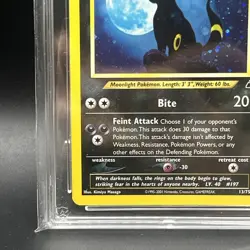Umbreon 13/75 Holo English Neo Discovery Pokemon ACE 9 - Image 5