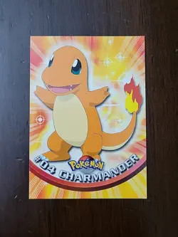 LP! Charmander #04 1999 Topps Pokemon TV Animation Series 1 - Image 1