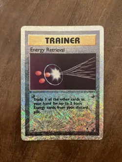 Energy Retrieval 107/110 Set Legendary Collection Reverse Holo Pokemon Card Asta - Image 1