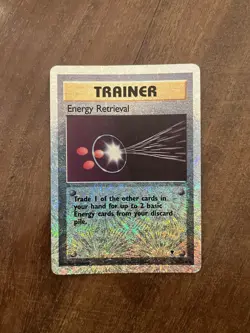 Energy Retrieval 107/110 Set Legendary Collection Reverse Holo Pokemon Card Asta - Image 2