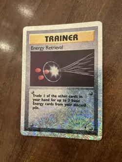 Energy Retrieval 107/110 Set Legendary Collection Reverse Holo Pokemon Card Asta - Image 3