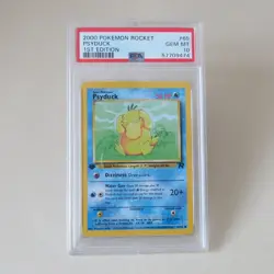 Pokemon TCG – Psyduck – Rocket 1st edition - English - PSA 10 - Image 1