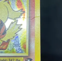 POKEMON GYM CHALLENGE UNLIMITED BLAINE’S ARCANINE HOLO 1/132 LP- - Image 3