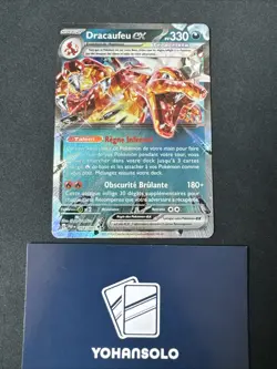 Carte Pokemon Dracaufeu EX 054/091 PAF SV4.5 Destinees De Paldea FR NEUF - Image 1