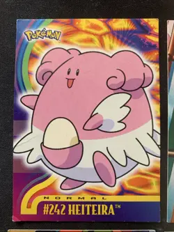 3x Pokemon Topps HEITEIRA TV Animation 1st Edition Johto Series + SCREEN SNAPS - Image 2