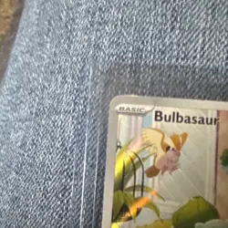 Pokemon Bulbasaur Illustration Rare Holo Stellar Crown 143/142 Basic 70 HP Card - Image 4