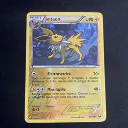 Pokemon Jolteon 37/108 Dark Explorers Reverse Holo Uncommon 2012 Italian - Image 1