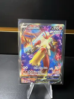 Blaziken V 161/198 Ultra Rare Holo Pokemon 2021 Chilling Reign NM - Image 1