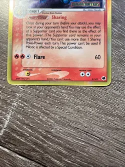 Pokemon TCG Milotic EX Dragon Frontiers Reverse Holo Card 5/101 LP Condition - Image 5