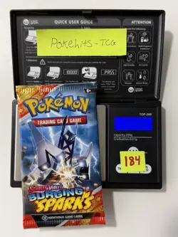 (HEAVY)🔥 22.50g Pokemon TCG Surging Sparks Booster Pack Factory Sealed✅ - Image 1