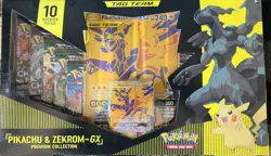 Pokemon: Tag Team - Pikachu & Zekrom GX Premium Collection Box - Image 1