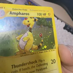 Pokemon TCG Ampharos Holo Rare Vintage H1/H32 Aquapolis LP - Image 4