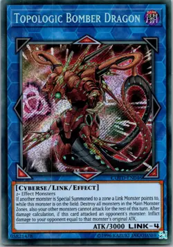 Yugioh Topologic Bomber Dragon COTD-EN046 Secret Rare NM - Image 1