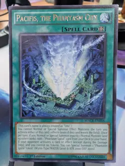 YuGiOh! Pacifis, The Phantasm City MACR-EN056 Rare 1st Ed - Image 1