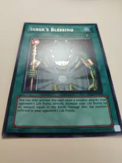Yugioh! Sebek's Blessing PCJ-EN002 Secret Rare VLP - Image 3