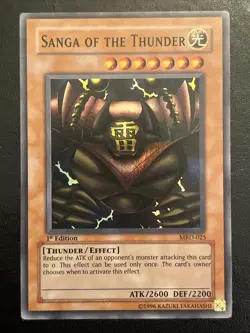 Yu-Gi-Oh TCG Sanga of the Thunder MRD 025 1st edition NM - Image 1