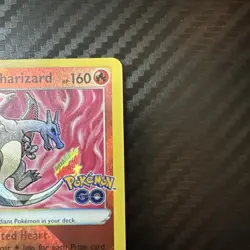 Pokemon Card Radiant Charizard 011/078 Pokemon GO Holo Radiant Rare Played - Image 4