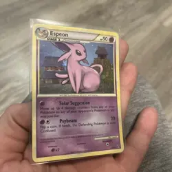 Espeon 2/90 HGSS Undaunted Holo Rare Pokemon LP - Image 1