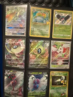 Pokemon Binder Lot Collection. 360 GM-Mint cards + includes binder! - Image 1