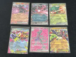 Pokemon Perfect Order Lot Ex Full Art Salazzle 101/088 6 cards starmie Zygarde - Image 1