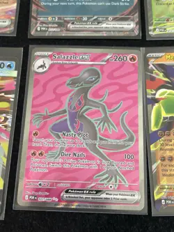 Pokemon Perfect Order Lot Ex Full Art Salazzle 101/088 6 cards starmie Zygarde - Image 2