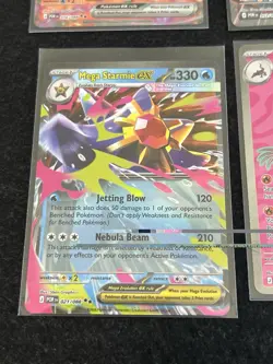 Pokemon Perfect Order Lot Ex Full Art Salazzle 101/088 6 cards starmie Zygarde - Image 3