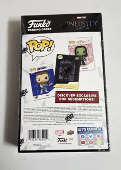 Funko Pop Upper Deck Marvel Infinity Saga Trading Cards Box 24 packs New - Image 3