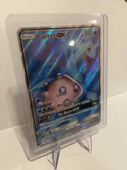 Lapras GX 139/149 - Sun & Moon Base Set Pokemon Card - NM - Image 4