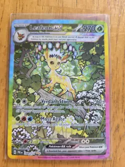 Leafeon ex 144/131 Pokemon Card! - Image 1