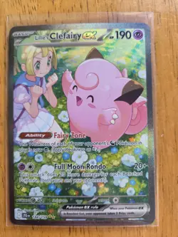 Clefairy ex 184/159 Pokemon Card! - Image 1