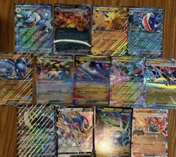 Lot Of 13 Jumbo Pokemon Trading Cards - Charizard, Zapdos, Blastoise - Image 1