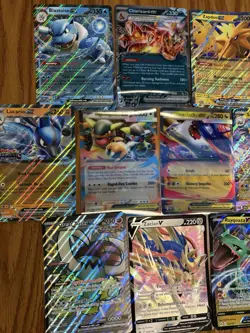 Lot Of 13 Jumbo Pokemon Trading Cards - Charizard, Zapdos, Blastoise - Image 2