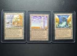 Antiquities Urza’s Tower Power Plant Mine Magic The Gathering MTG 3 Cards - Image 1