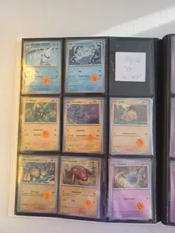 White Flare Pokemon Cards In Binder, 2 Partial Sets, NO EX CARDS, English, NM - Image 5