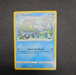 Pokemon Fusion Strike Basculin Crimped Common Card 070/264 - 🐟 - Image 5