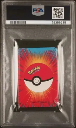 1999 Pokemon Pikachu Mini Playing Card Poker Bicycle 3 of Clubs PSA 9 Mint - Image 2