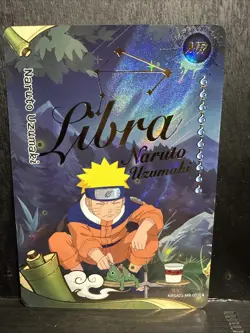 Kayou Naruto Uzumaki Libra Card NRSA01-MR-001L4 English - Image 1